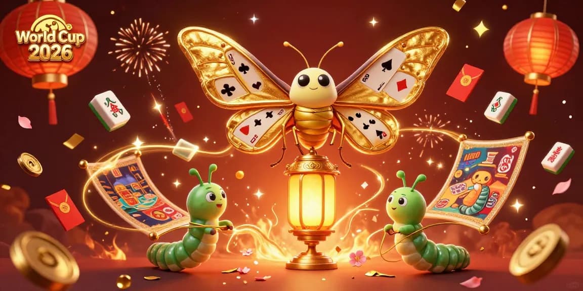 Experience the thrill of betting on the World Cup 2026 with this vibrant casino illustration featuring dynamic elements.