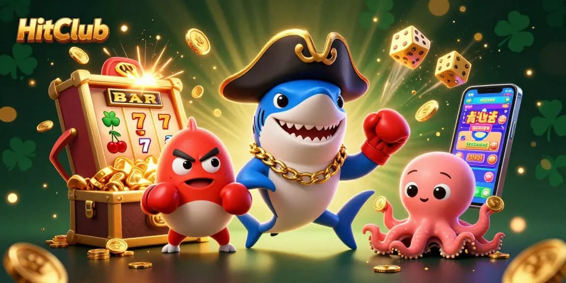Win big at HitClub with engaging casino games featuring colorful characters and exciting jackpots.