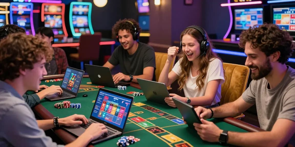 Enjoying the https://scoarch.org.uk list of credit card casinos in a vibrant online gaming atmosphere.