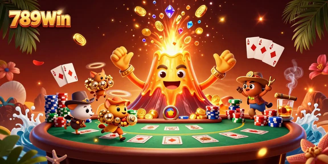 Experience the excitement of winning at 789Win with a scene filled with dynamic casino elements.