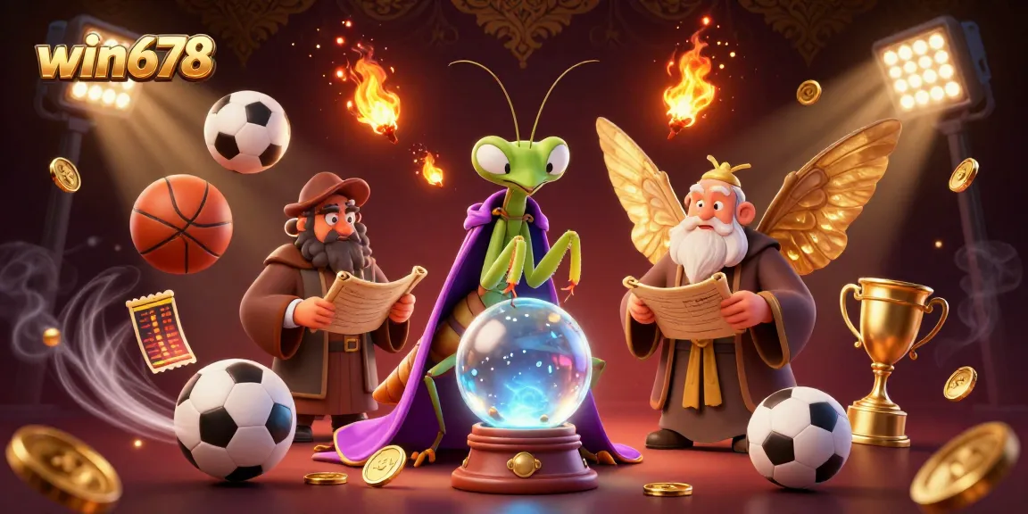 Engage with win678's thrilling world of sports betting with dynamic 3D illustration featuring vibrant characters and elements.