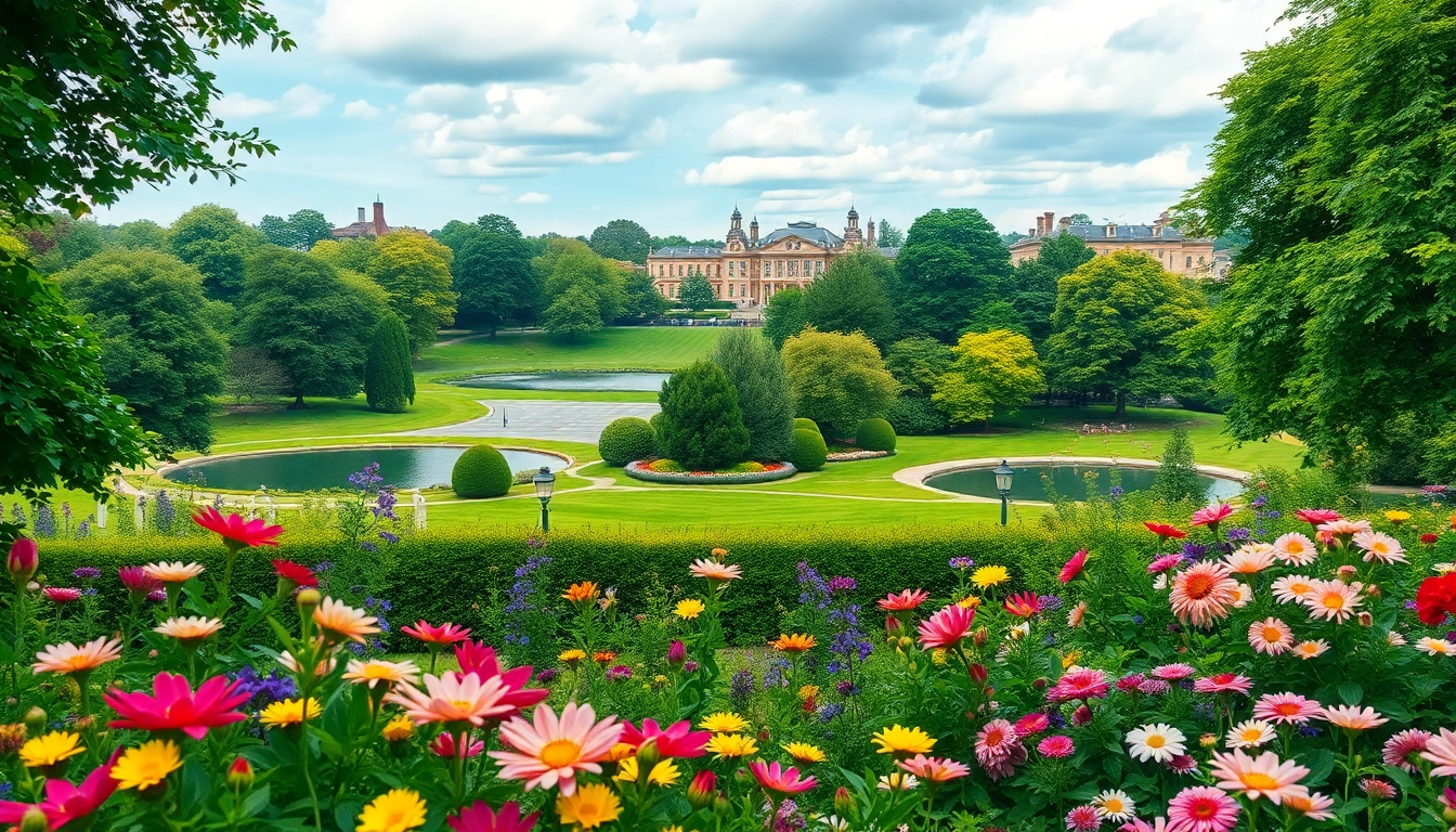 Experience the beauty of Brooklands with vibrant greenery and picturesque landscapes.