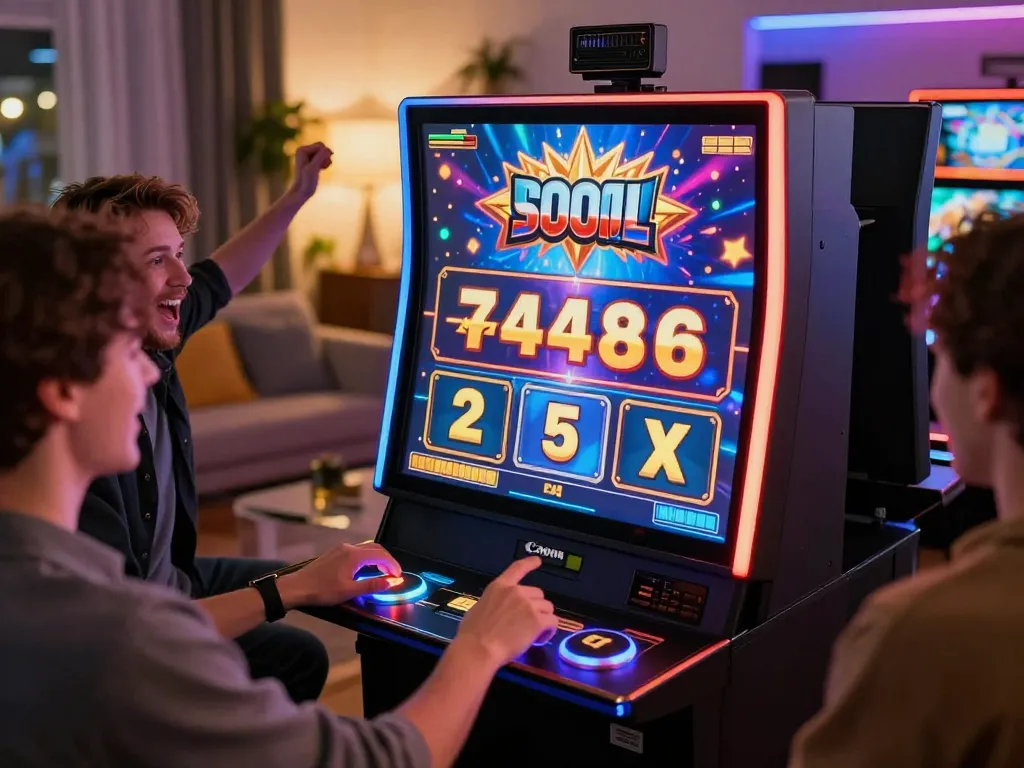Engaged player enjoying Slot Malaysia features on their tablet in a cozy home setting.