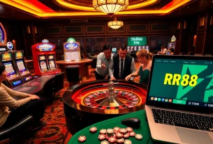 Experience the excitement of betting at RR88 Trang Chủ with luxurious casino ambiance.