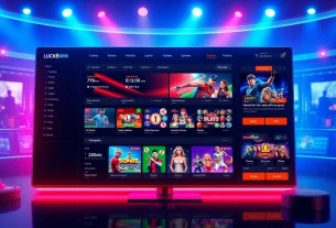 Experience the thrill of luck8win.live with an engaging online gambling interface.