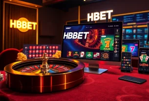 Experience thrilling gameplay at HBBET with vibrant online casino elements and user-friendly interfaces.