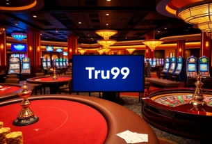สัมผัสความตื่นเต้นในการชนะที่ Tru99 ด้วยเกมคาสิโนที่หลากหลายและการตั้งค่าเดิมพันที่สง่างาม