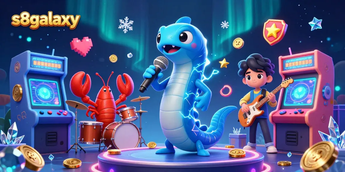 Experience thrilling gameplay at s8galaxy featuring electric eel DJ in an underwater casino scene packed with colorful game elements.