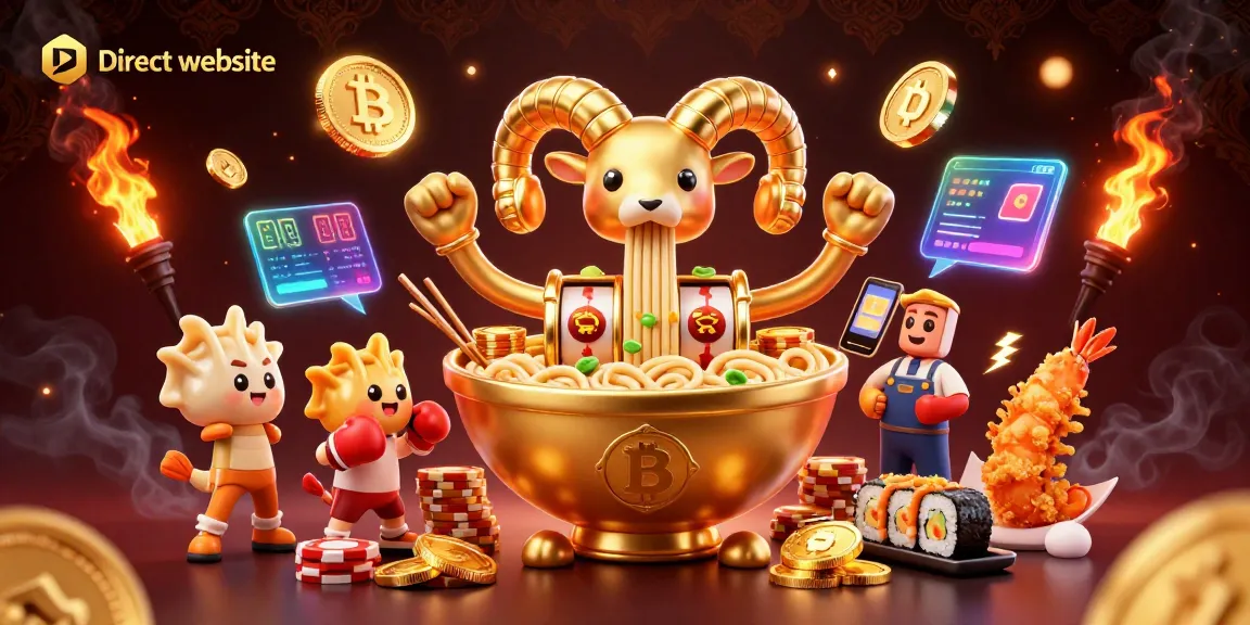 Engage with the Direct website through a lively 3D casino scene filled with animated slot reels and lively characters.